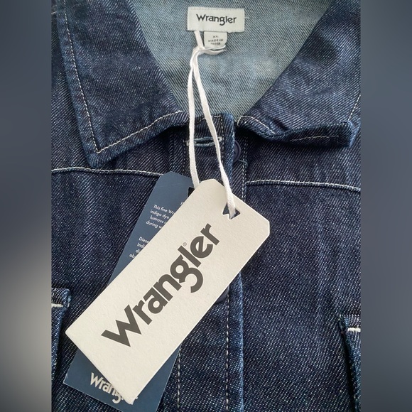 NWT Wrangler Boxy Work Shirt - Picture 8 of 9